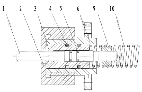 On-line regulation device of expansion machine of split type stirling cryocooler