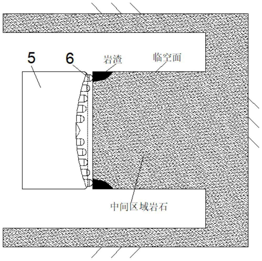 A roadheader cutterhead suitable for extremely hard rock formations