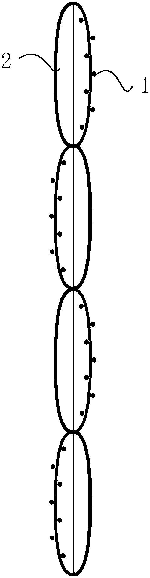 Fabric sensor for pressure distribution monitoring