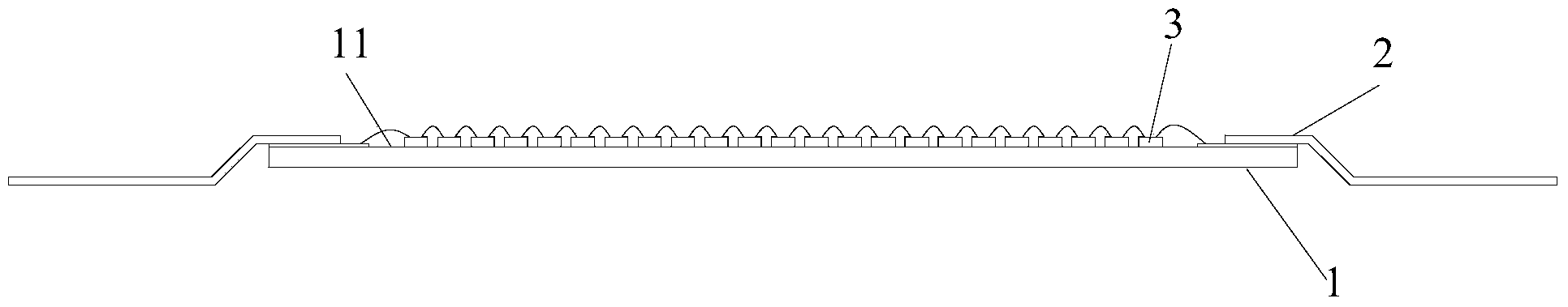 Manufacturing method of LED lamp filament