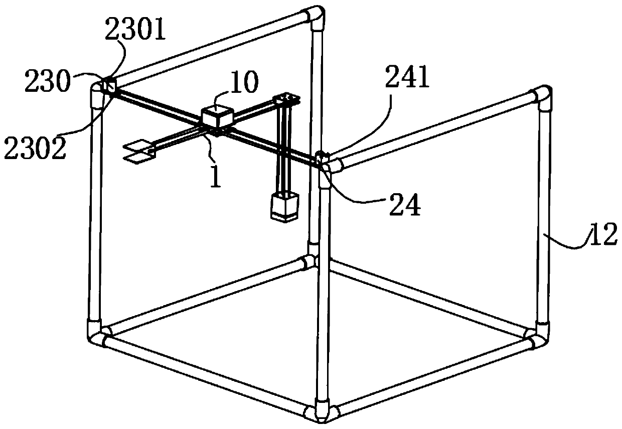 Automatic dish delivering system of automatic dish delivering machine