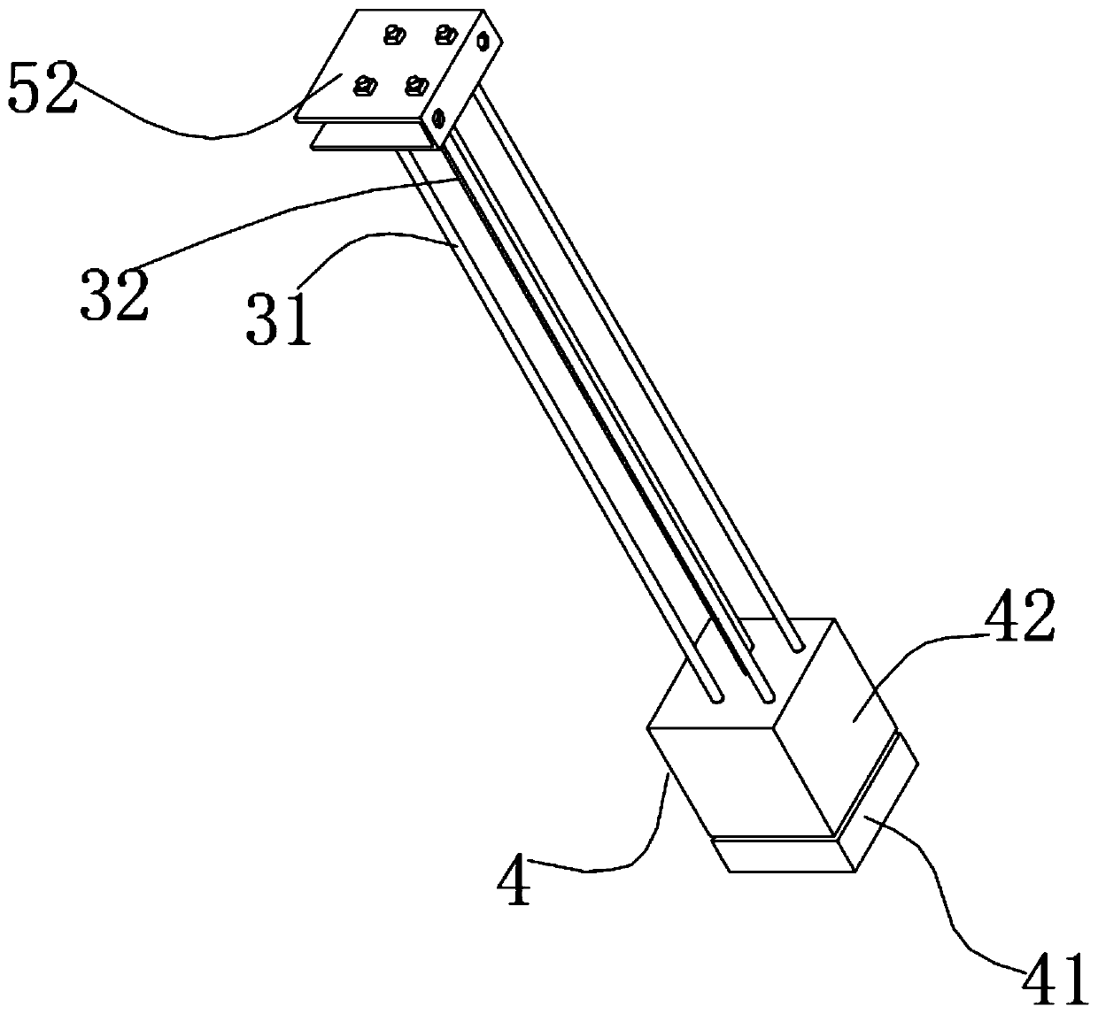 Automatic dish delivering system of automatic dish delivering machine