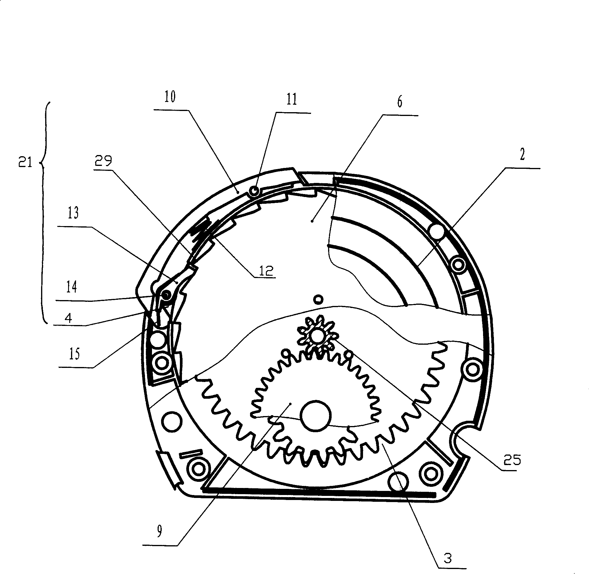 Automatically recovery long ruler