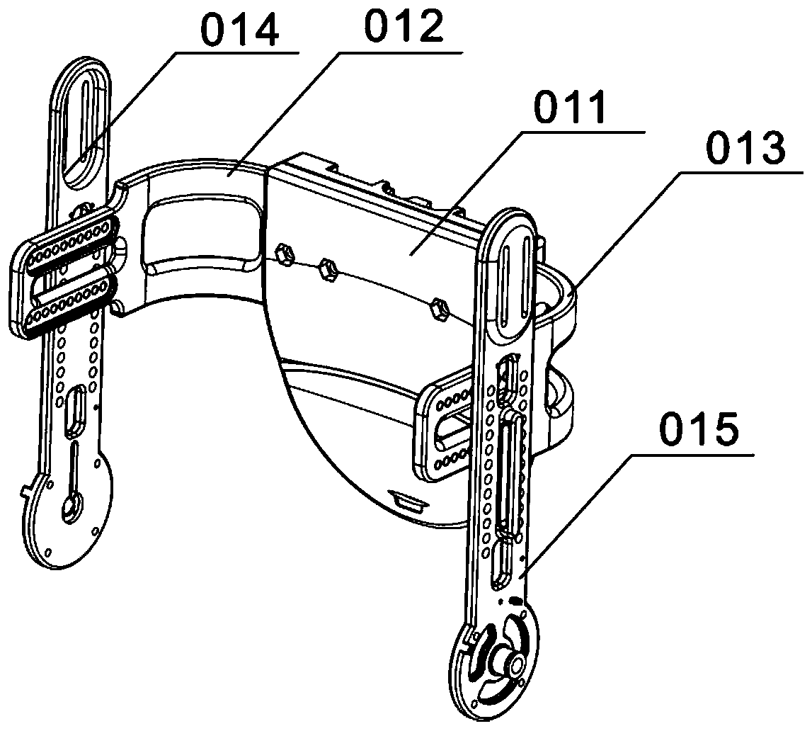 Lower limb exoskeleton robot with overload slipping function