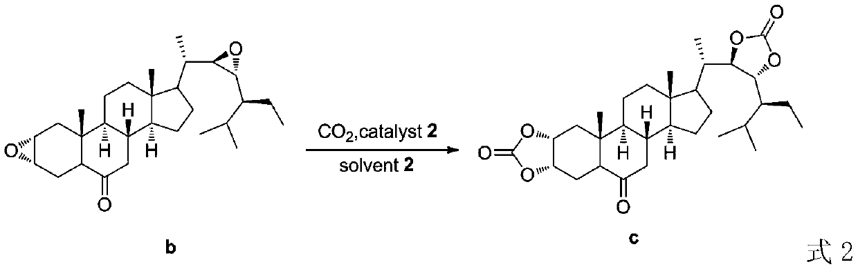 A kind of preparation method of 28-homobrasinolide