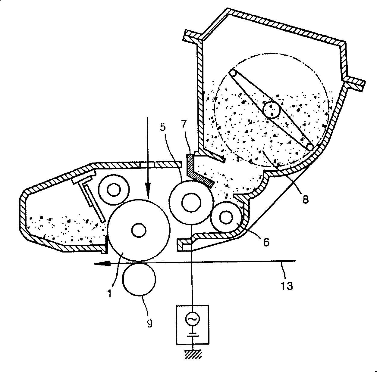 Electrophotographic developing agent