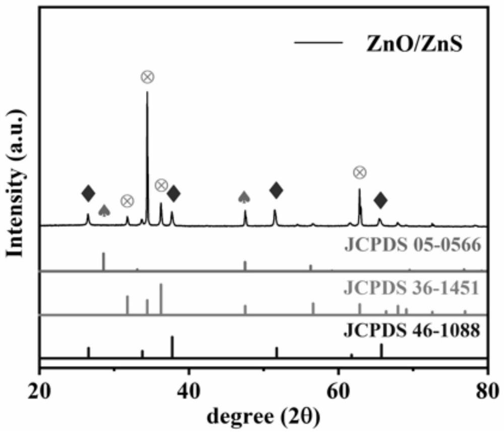 Zinc oxide/zinc sulfide composite film photoelectrode and solar photodeposition precious metal recovery device