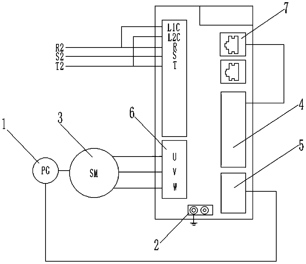 Stranding machine with frequency division lay control function