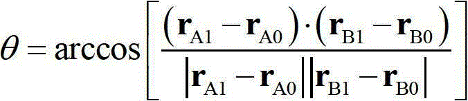 Identification method for space target rotation state based on binocular vision