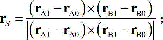 Identification method for space target rotation state based on binocular vision