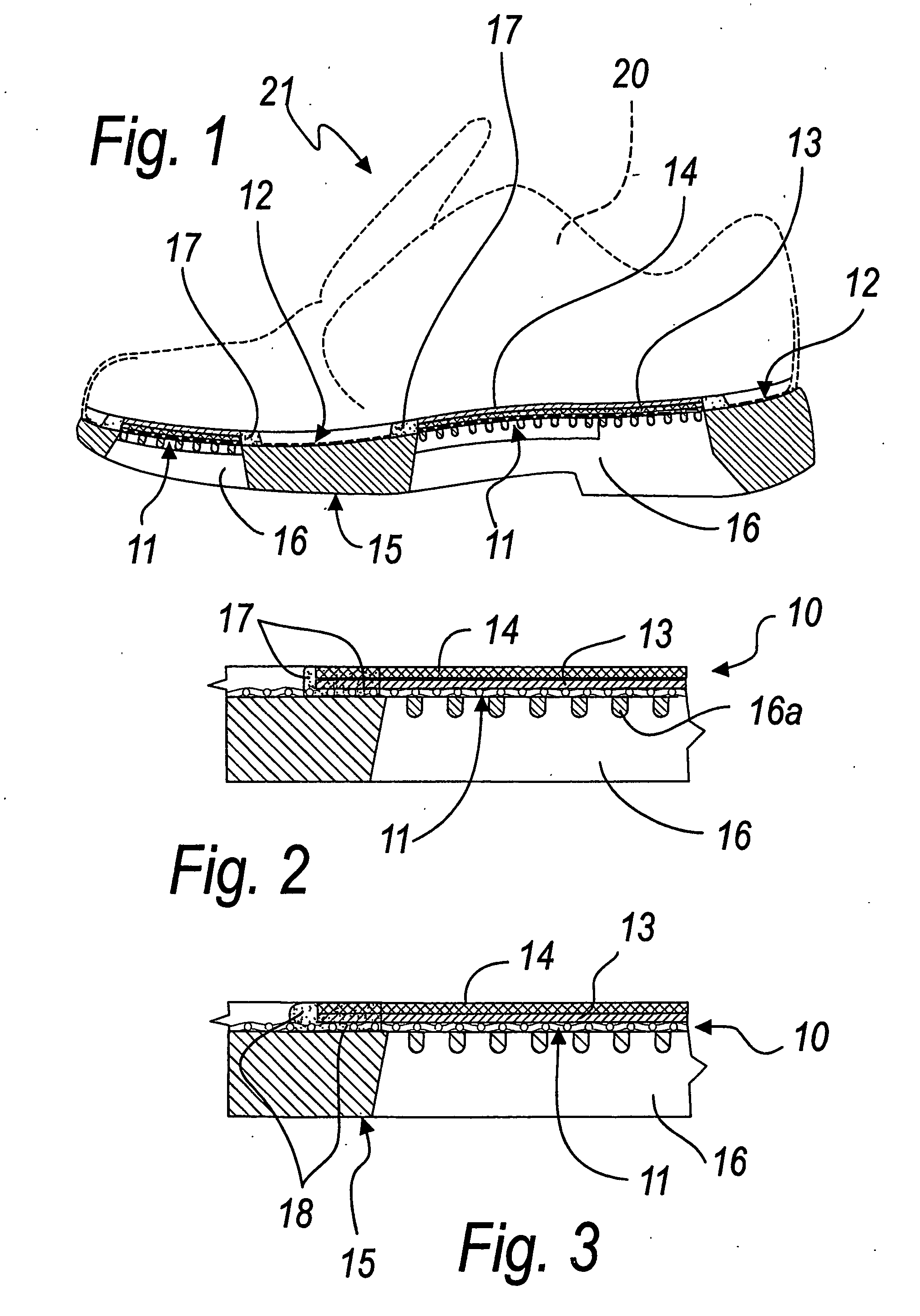 Waterproof and breathable sole for shoes, and shoe manufactured with such sole