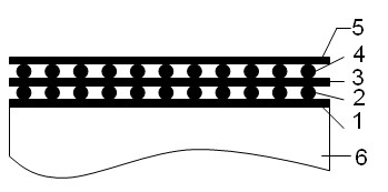 Graphene and metal nanoparticle composite film preparation method