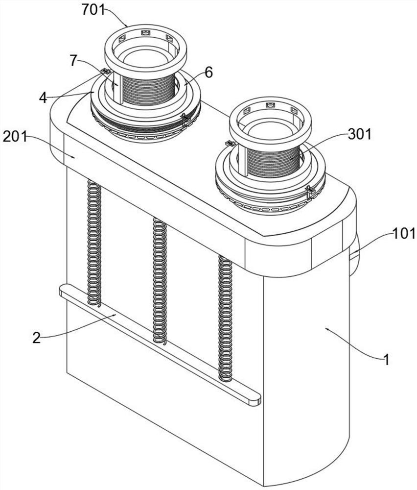 Meter connector welding structure of internet-of-things gas meter shell