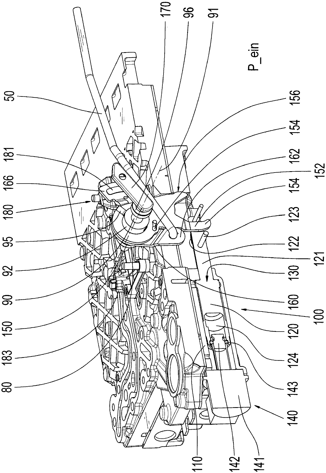 Parking Lock of an Automatic Transmission for a Vehicle