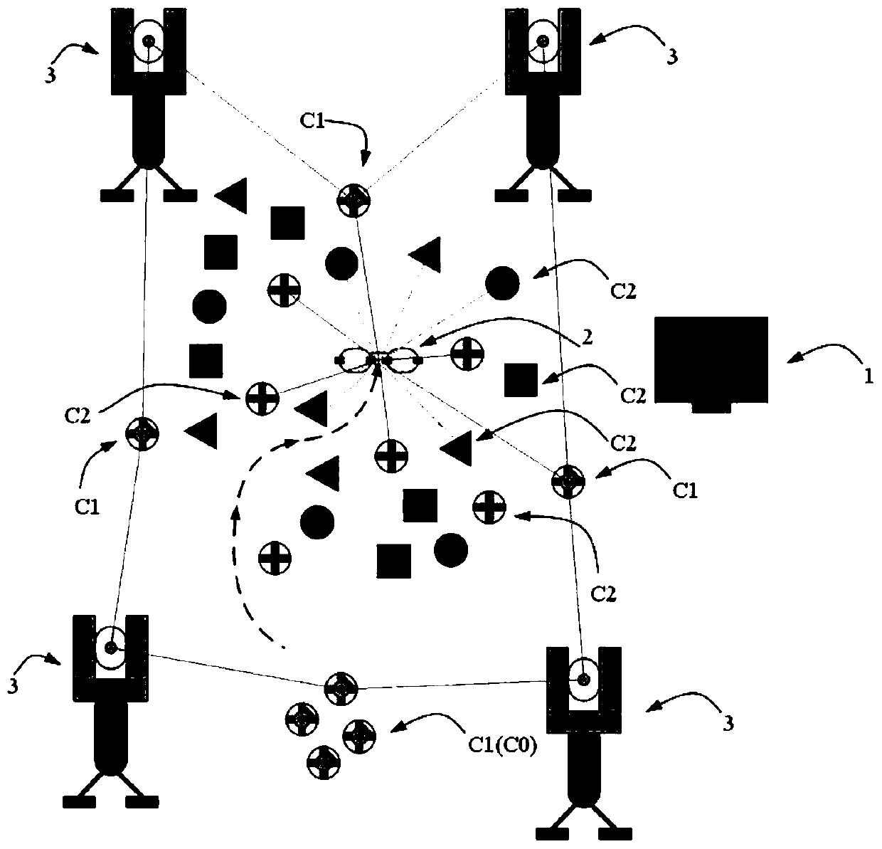 Rivet assembling method based on augmented reality technology