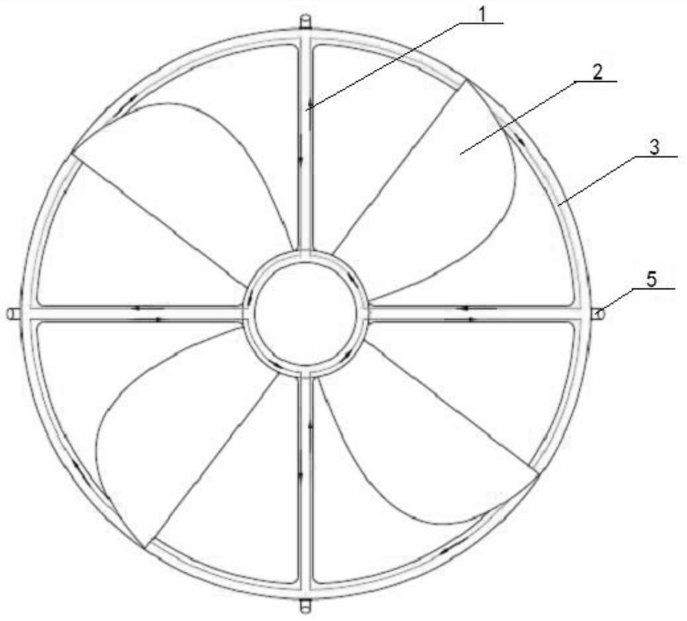 A built-in flow detection device