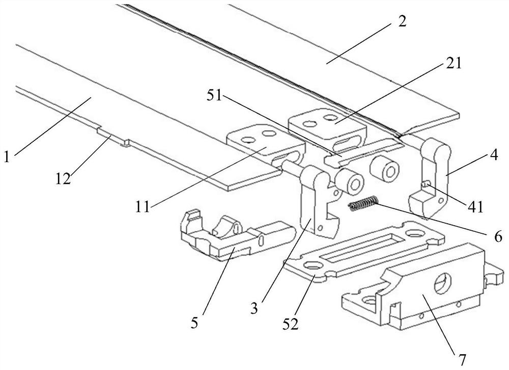 A support mechanism and mobile terminal