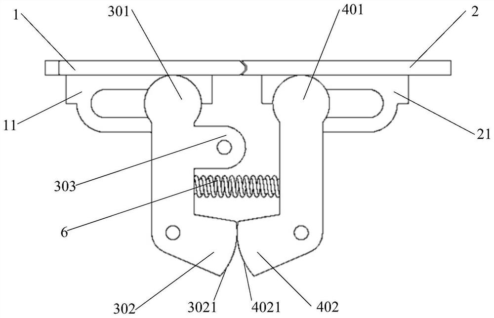 A support mechanism and mobile terminal