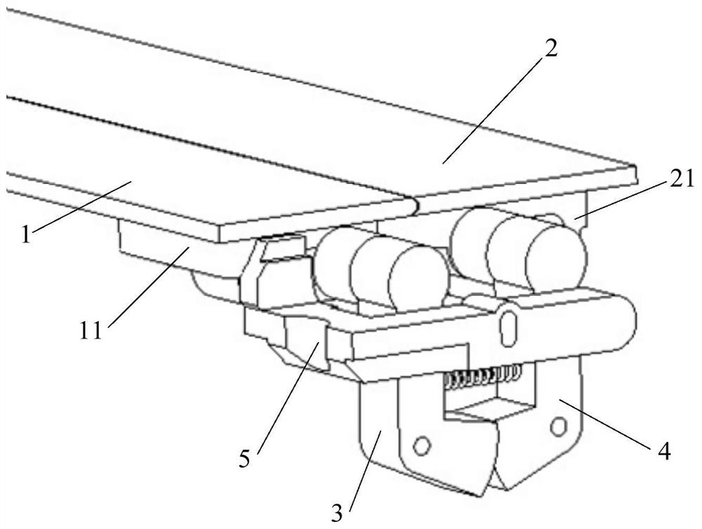 A support mechanism and mobile terminal