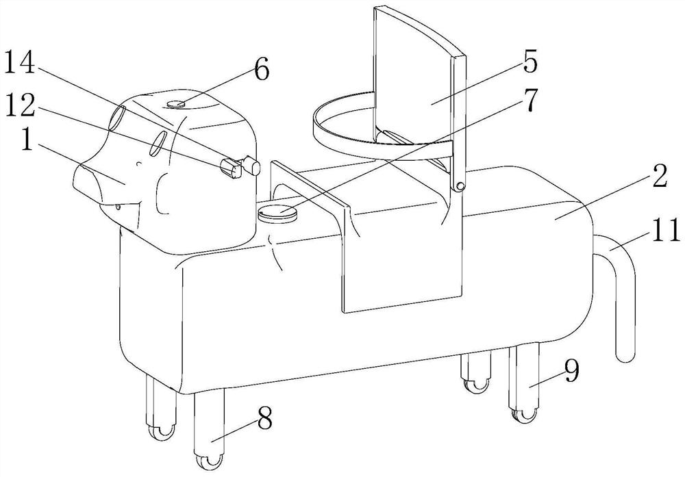 A multifunctional simulated mechanical animal