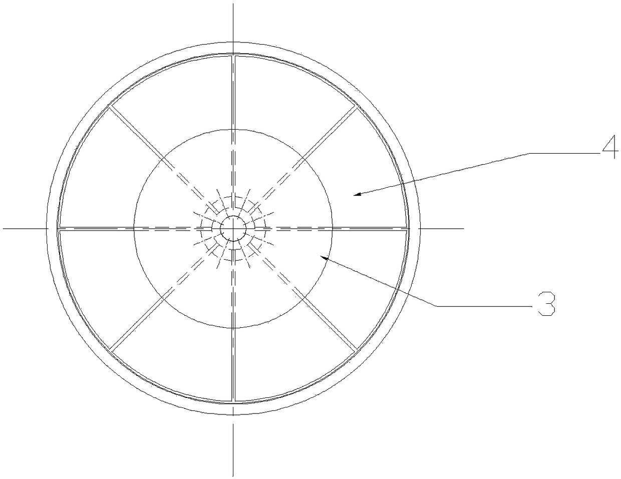 Centrifugal separation drum machine