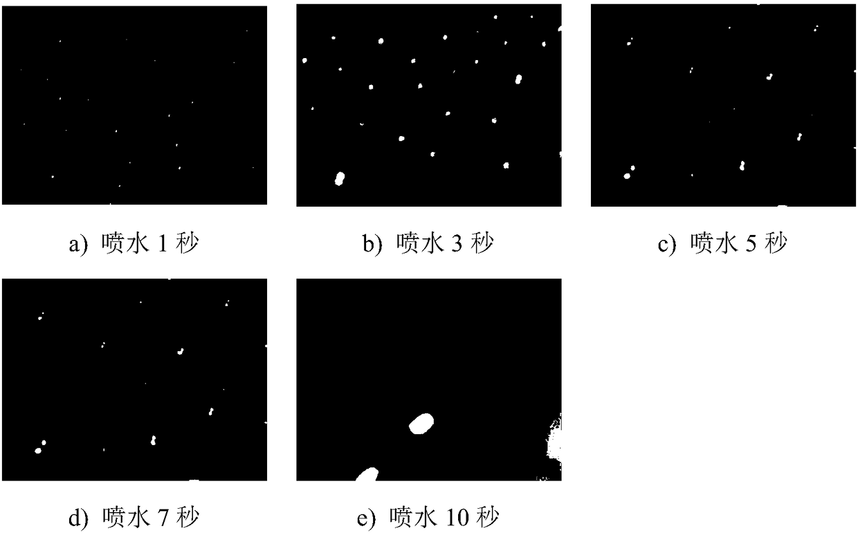 Optimized composite insulator spraying grading method