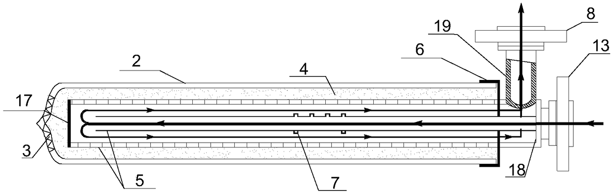 Nanofluid direct absorption solar steam generating device and method