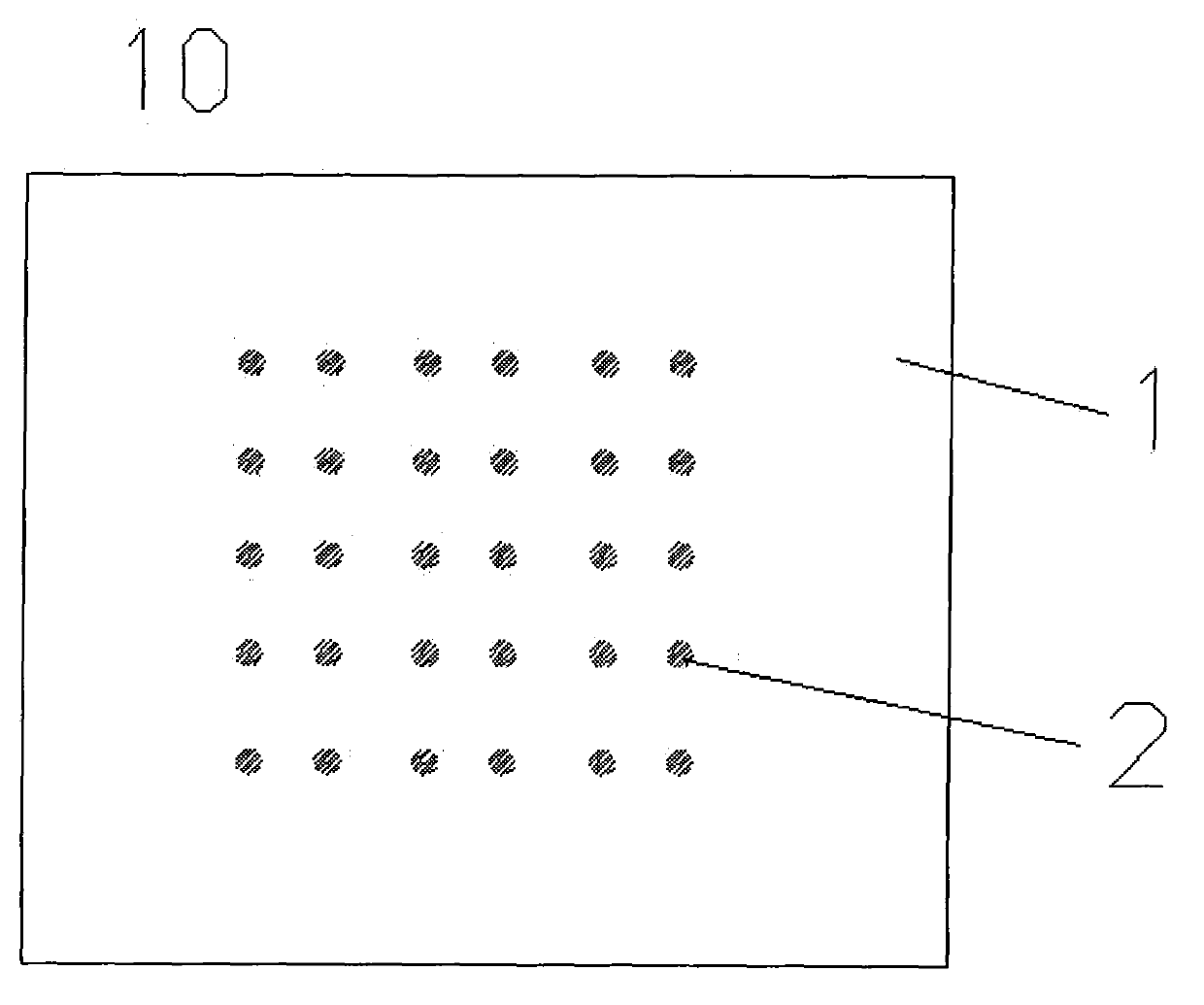 Looping fabric anti-skidding table cloth with salient points