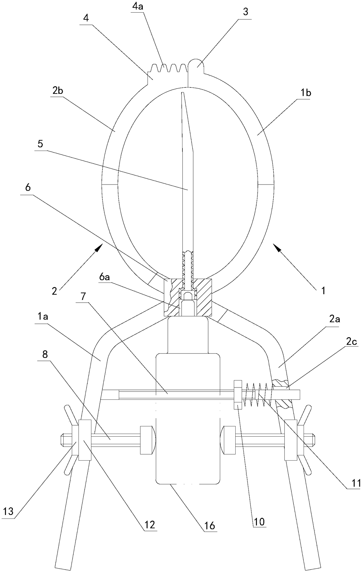 Eyedrops dripping device