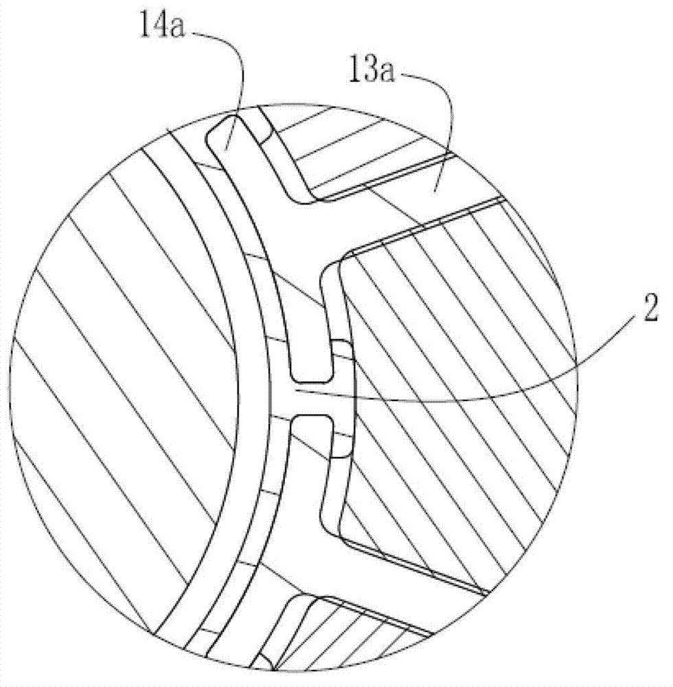 Electric motor used for wet-type operation pump and assembly method