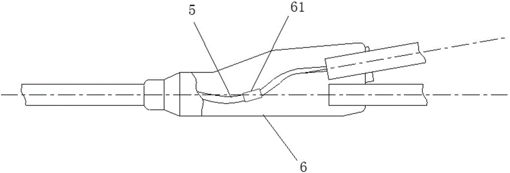 Prefabricated photoelectricity composite branch cable