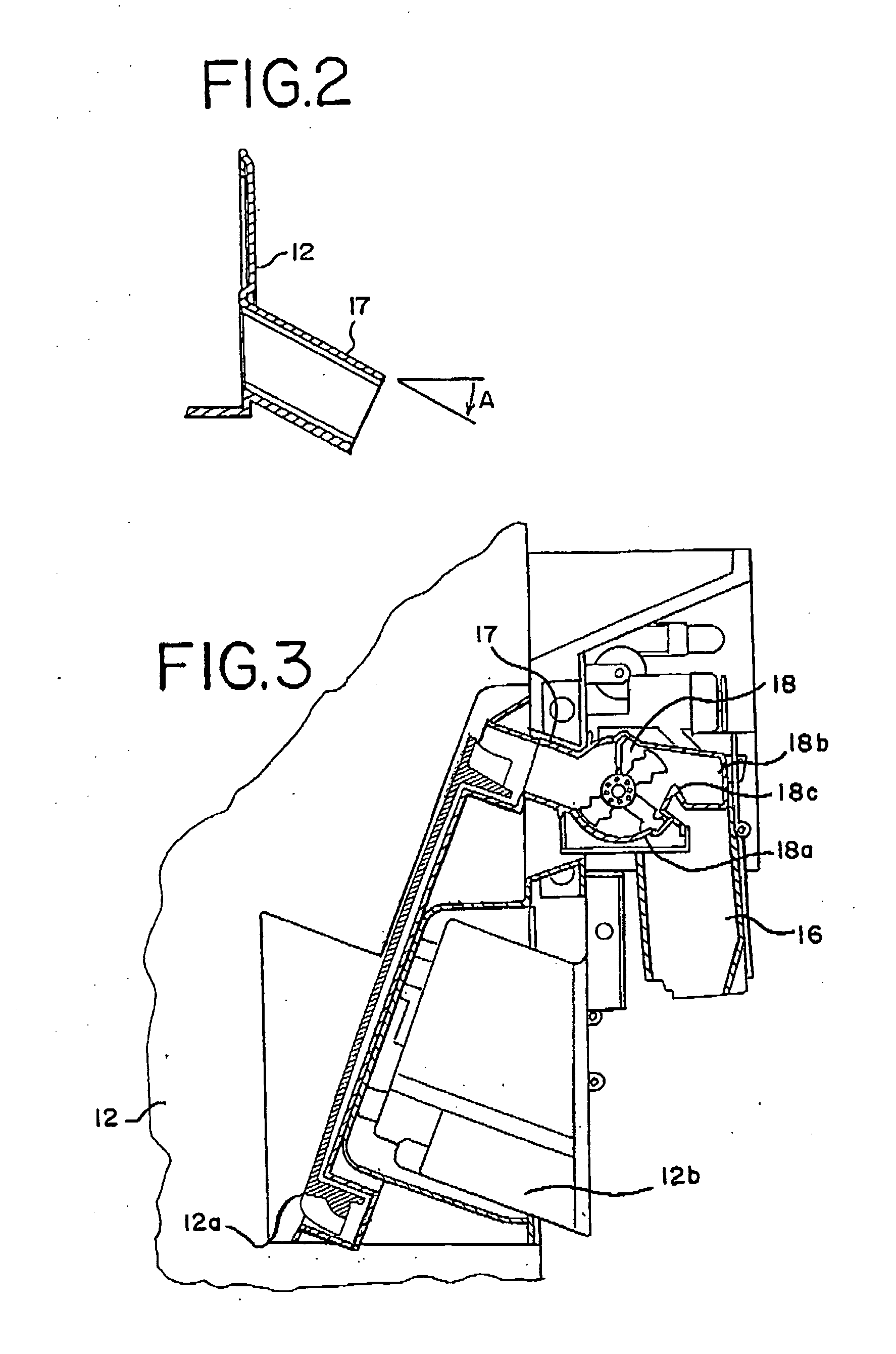 Ice/beverage dispenser with in-line ice crusher