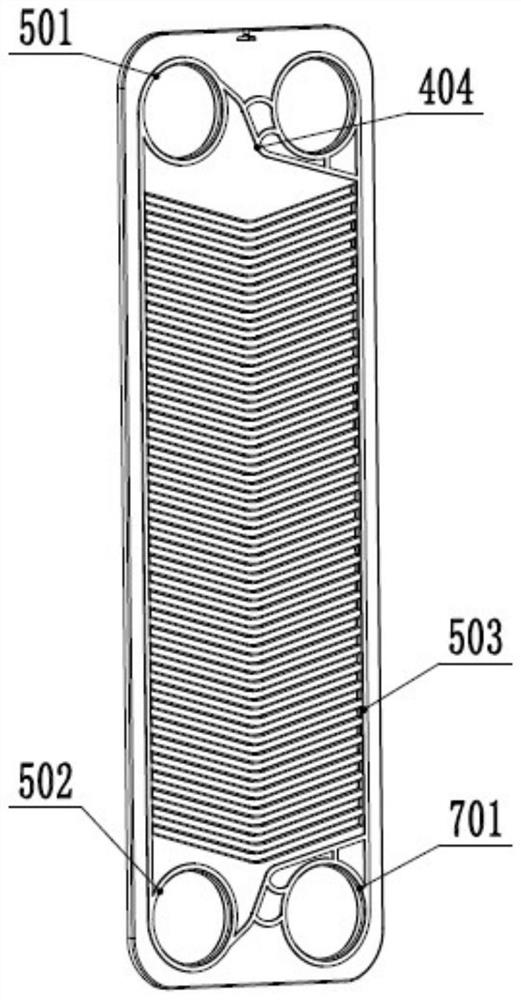 Leakage-proof synergistic plate heat exchanger