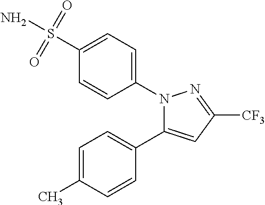 Parenteral compositions of celecoxib