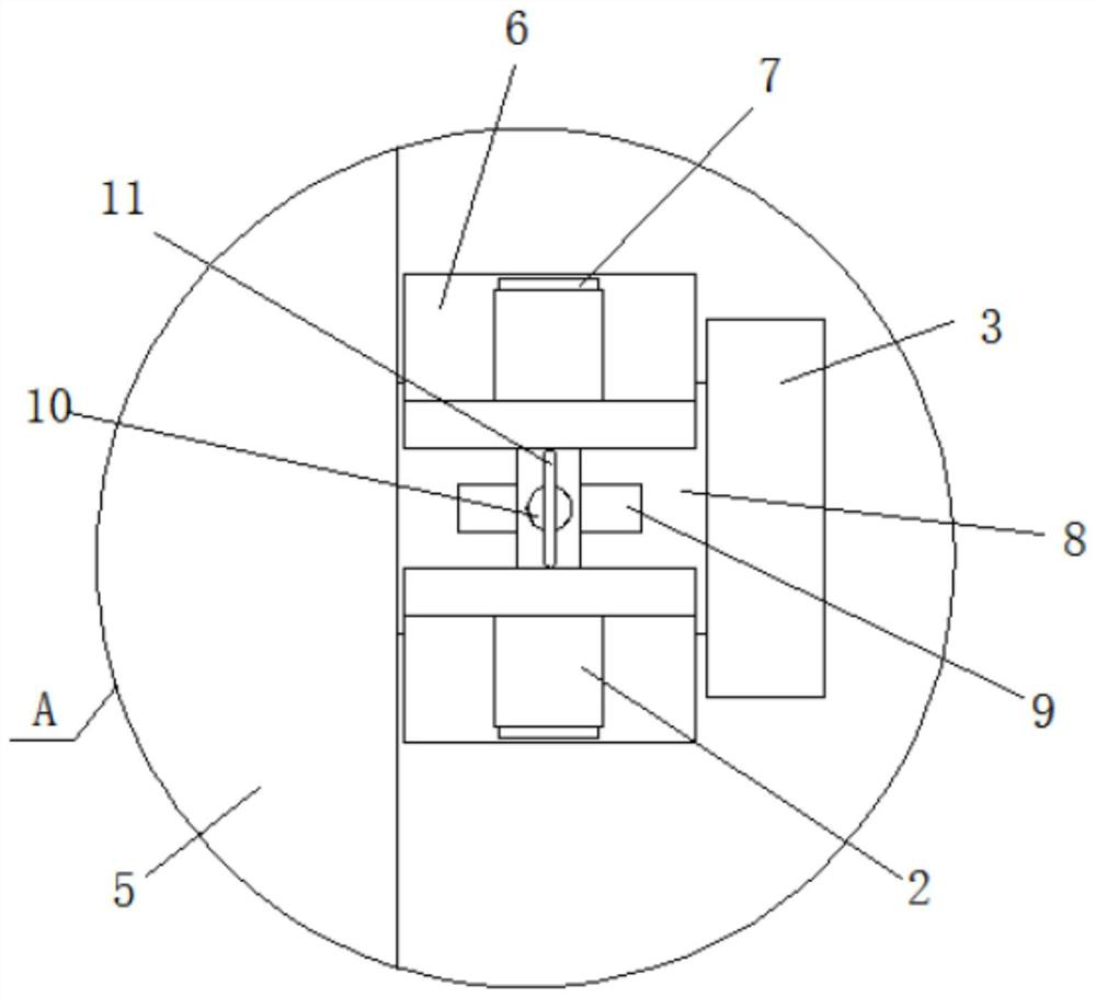 Connecting device and connecting method for T-shaped steel keel of inclined curtain wall