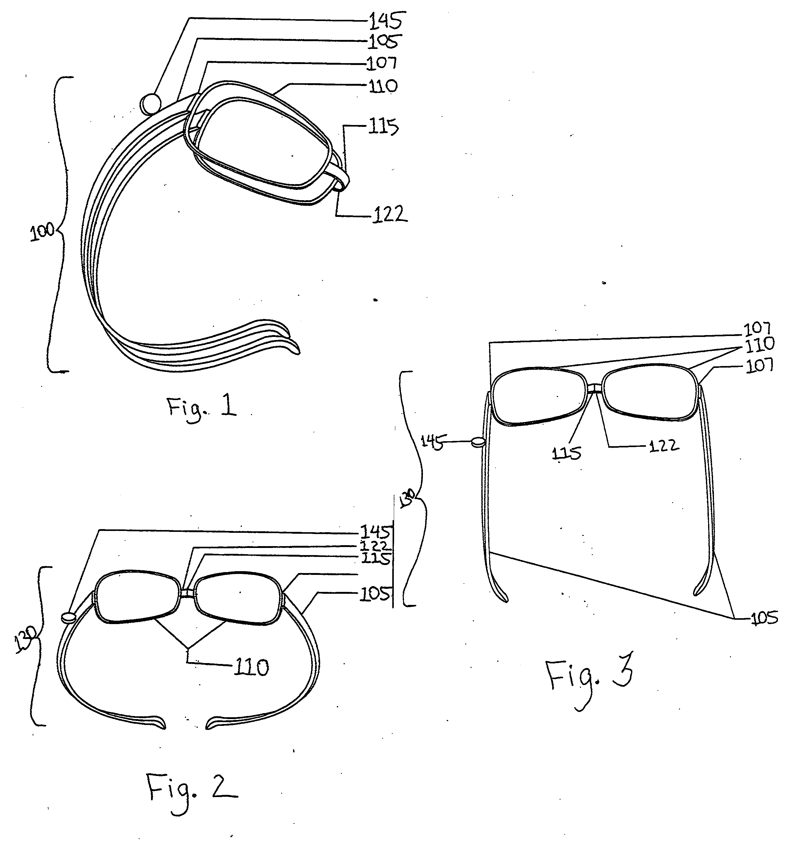 Eyewear Frame and Storage Mechanism