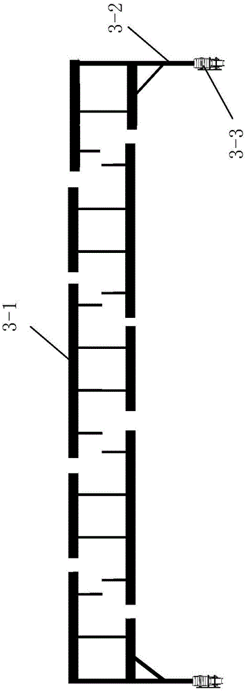 Transverse galling machine and galling treatment method