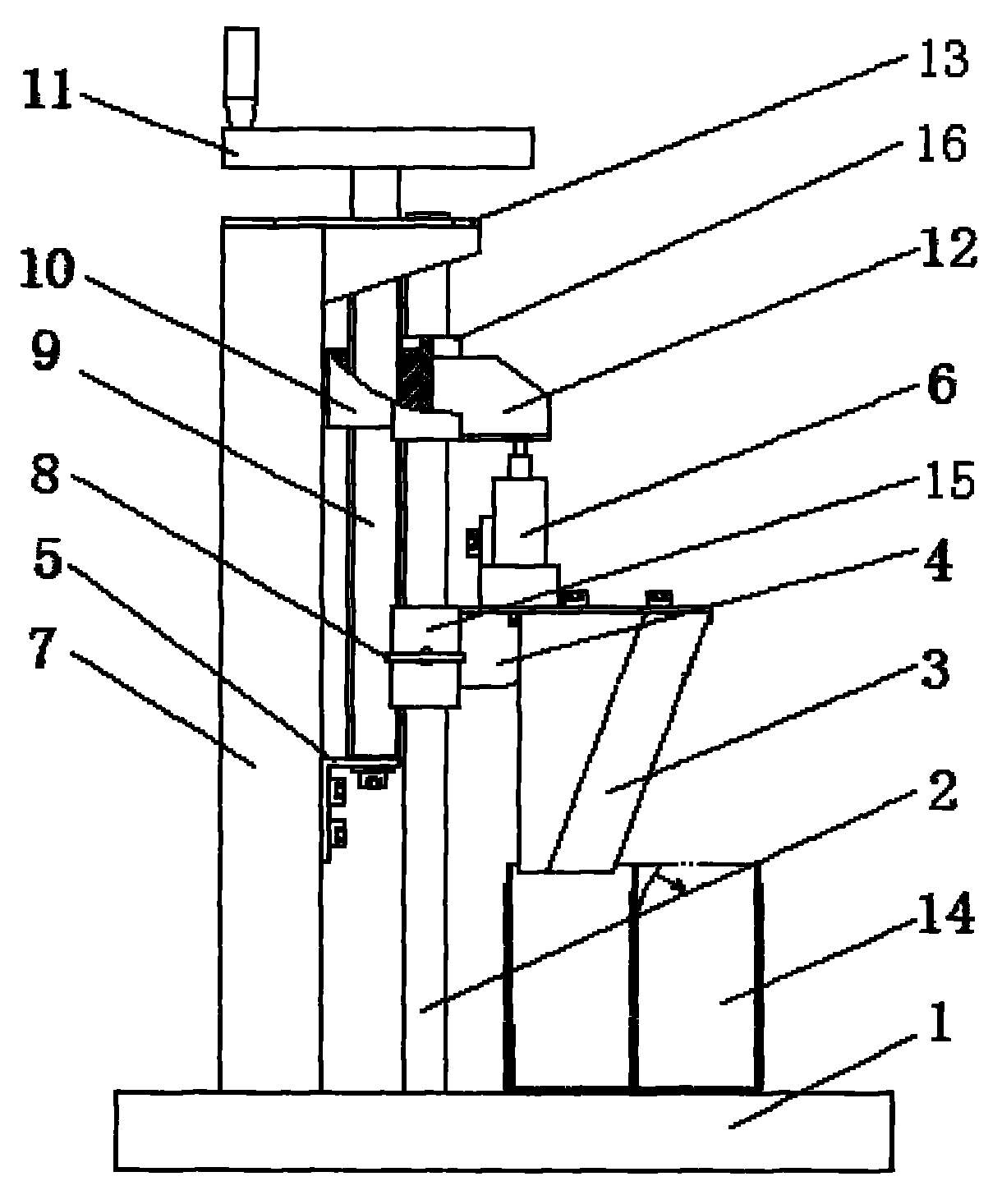 Opening strength detector for storage battery