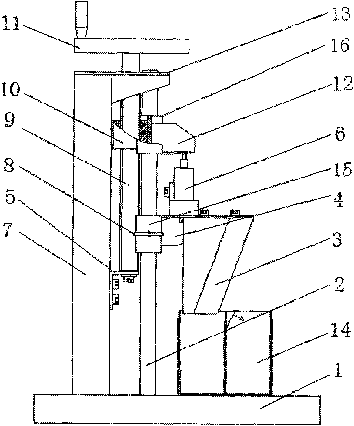 Opening strength detector for storage battery