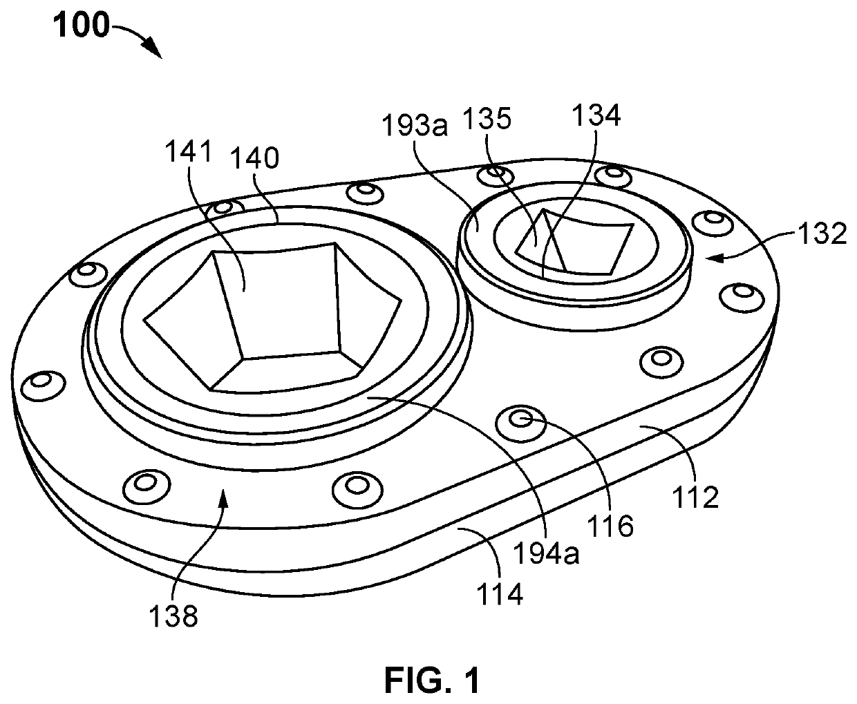 Offset torque drive apparatus and system