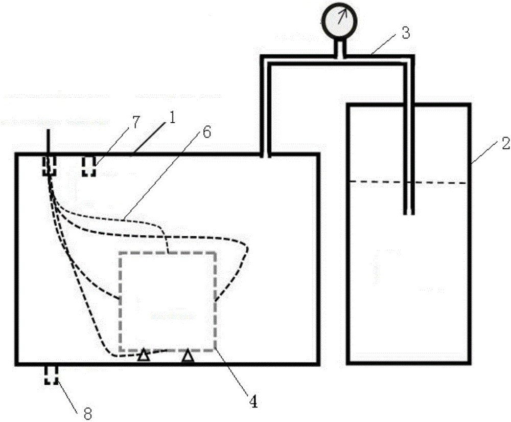 Method and device for determining mass bulk modulus of porous materials such as concrete