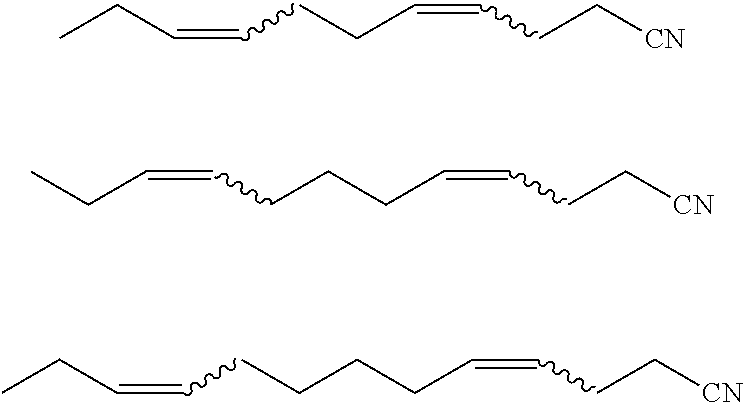 Perfume compositions containing isomeric alkadienenitriles