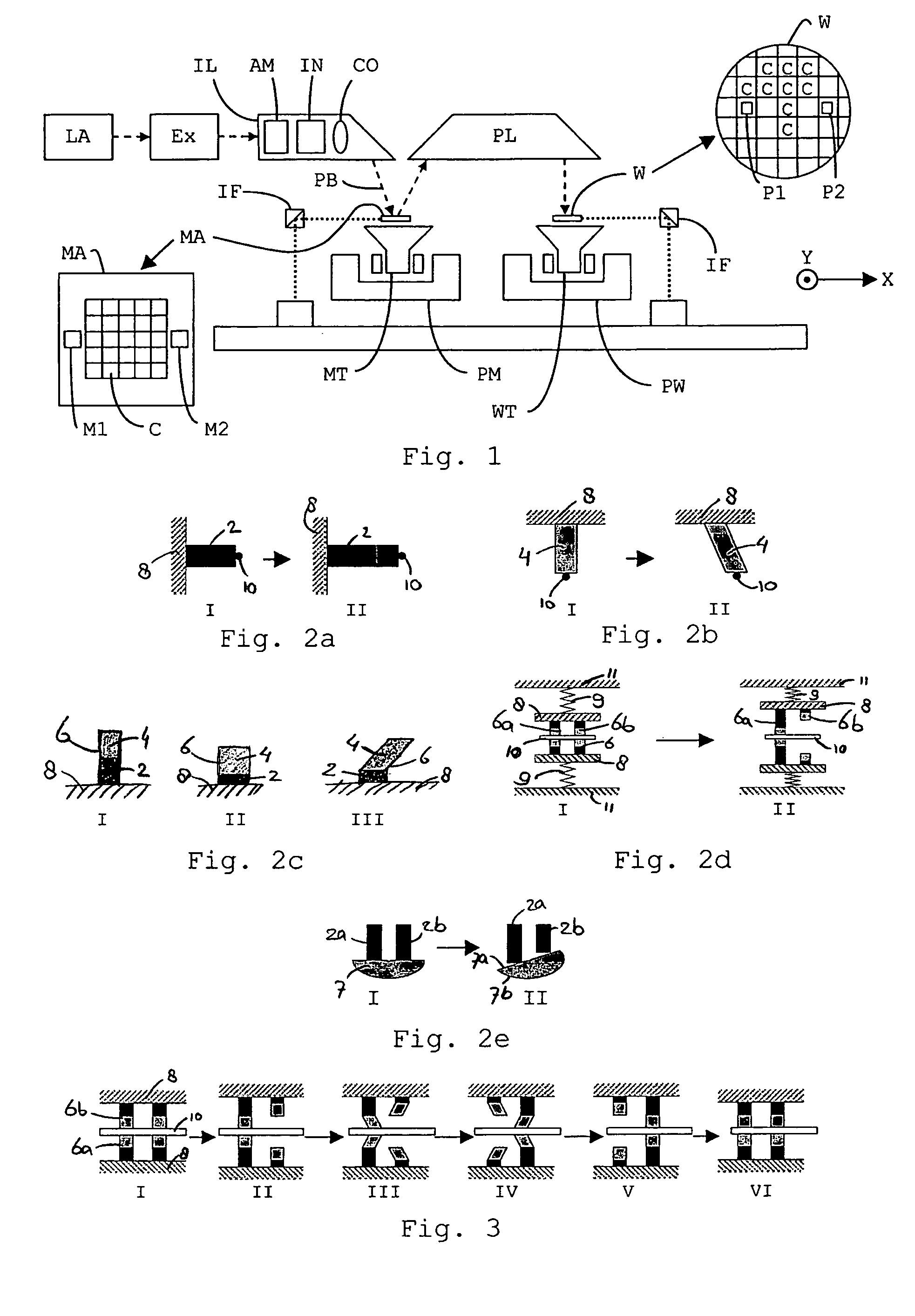 System and method for moving an object employing piezo actuators