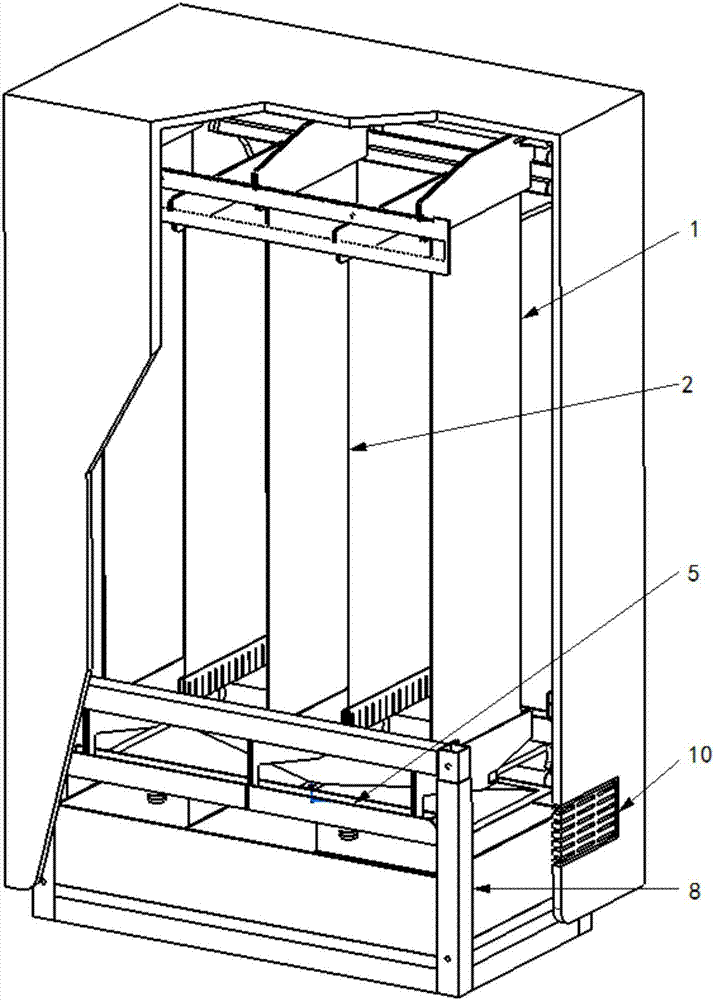 Distillation method and device for seawater desalination at atmospheric pressure