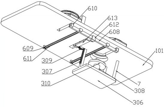 A gear ring heat sealing device