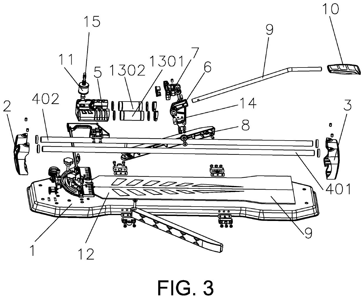 Manual cutting machine