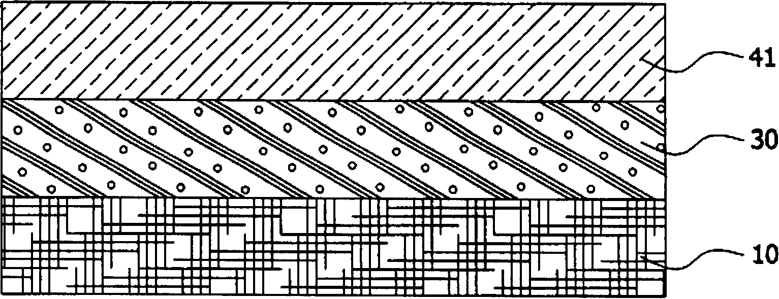 Manufacture of synthetic leather with one-step formed coating and substrate