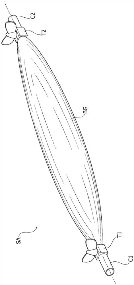 Apparatus for storing a sample of human breath, and corresponding method for storing a sample of human breath