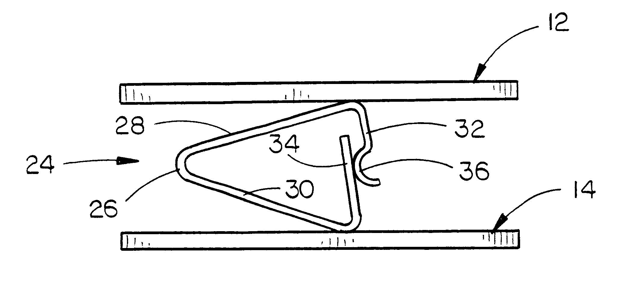 Switch contact for a planar inverted F antenna