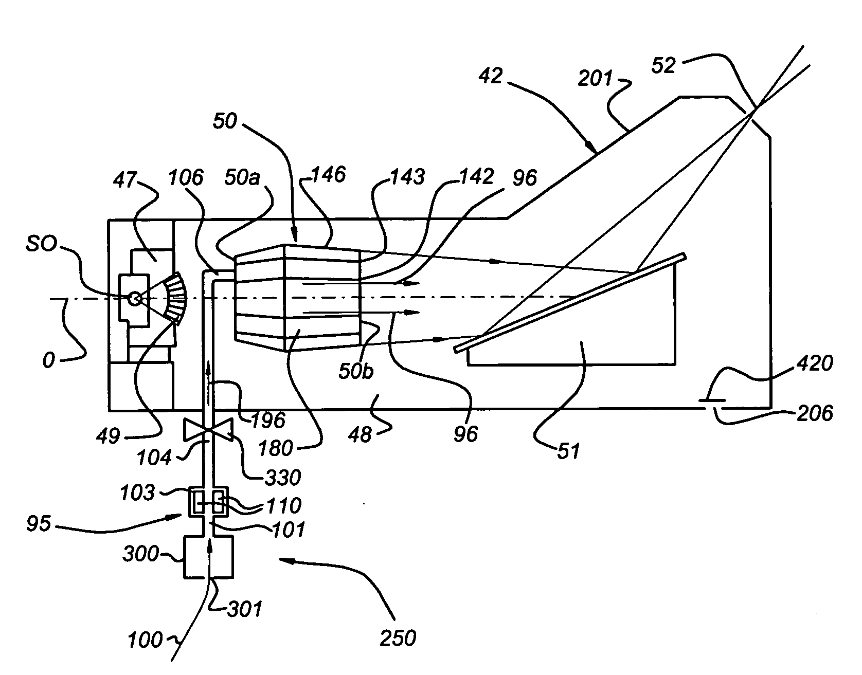 Method for cleaning a lithographic apparatus module, cleaning arrangement for a lithographic apparatus module and lithographic apparatus comprising the cleaning arrangement